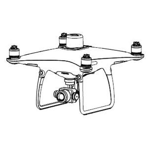 Квадрокоптер DJI Phantom 4 RTK