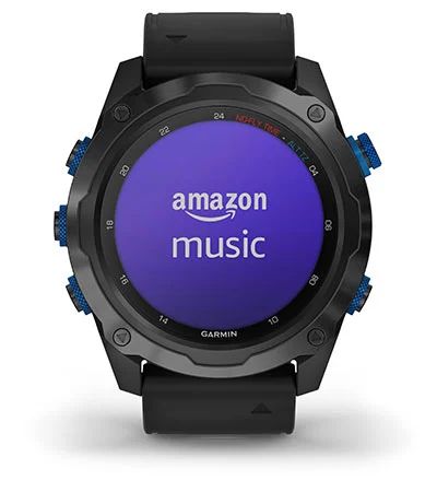 Умные часы Garmin Descent MK2 стальные с черным ремешком