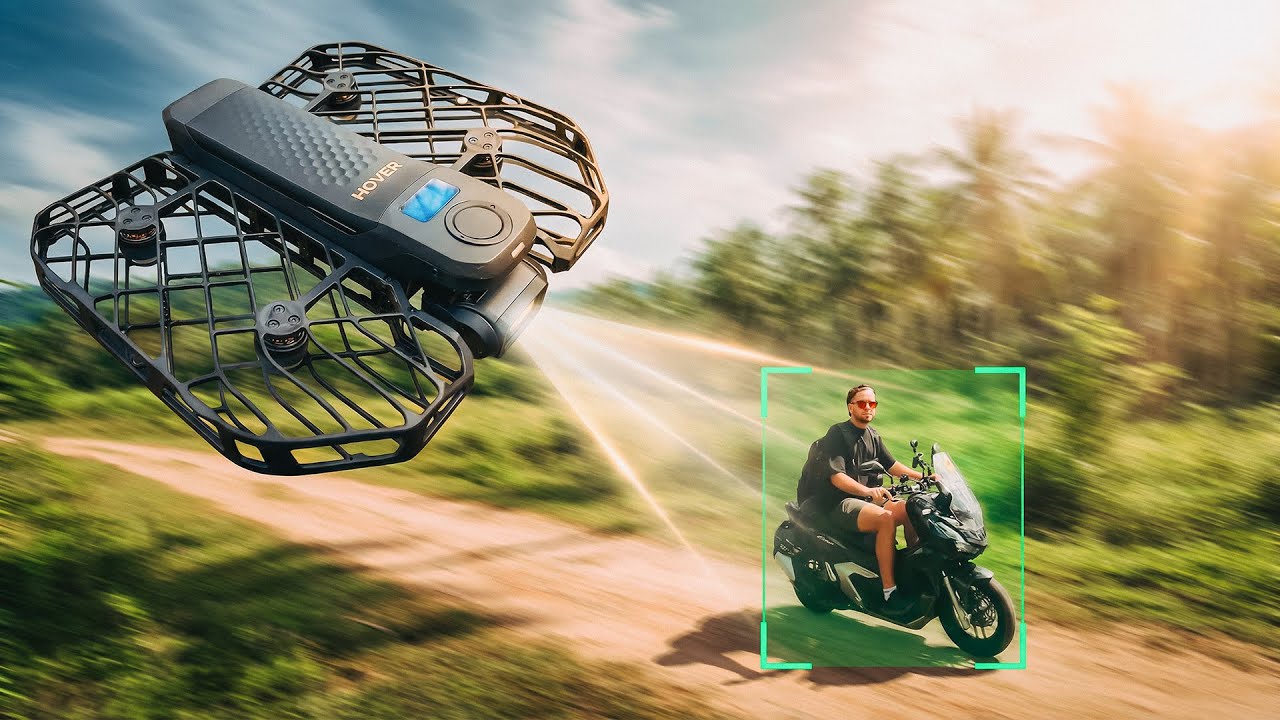 интерфейс управления дроном на экране смартфона крупным планом